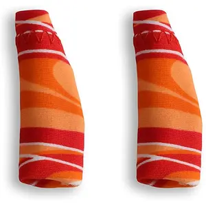 Ear Gear  1-1.25 in. Mini Cordless & Binaural Hearing Aids, Orange & Red