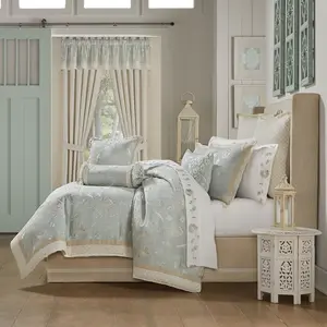 J Queen Garden View SPA 4-Piece Comforter Set in KING - Final Sale