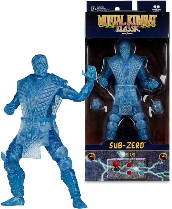 McFarlane Toys - Mortal Kombat - Klassic - Sub-Zero (Ice Clone) 7" Action figurine/statue  [COLLECTIBLES] Action figurine/statue