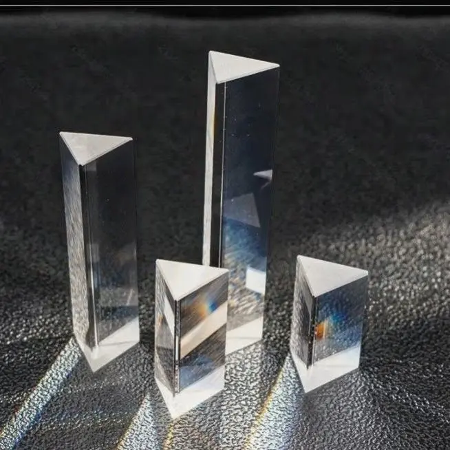Premium Optical Glass Triangular Prism