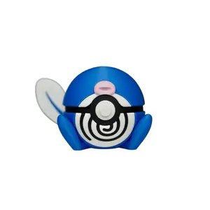 Poliwag Poke Ball - Inspired 3D Printed Collectible