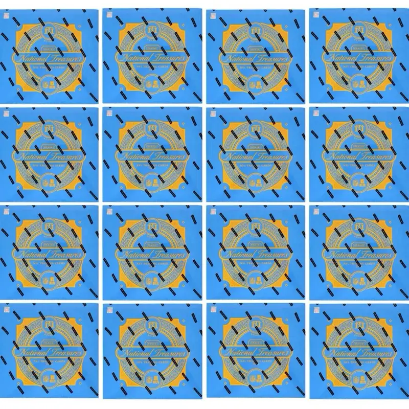 Pick Your Player 4 CASE 2024 Panini National Treasures Football Hobby 16 Box Card Break