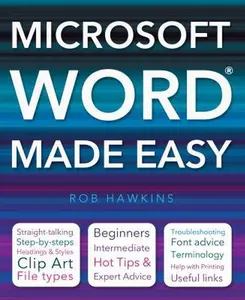 USED-Microsoft Word Made Easy by Hawkins, Rob (Paperback)