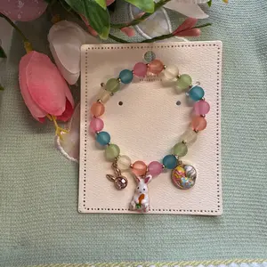 Rabbit - A Multi Colored Stretch Bracelet