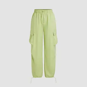 Cider [size 2-10] Cargo Mid Rise Drawstring Jogger Trousers