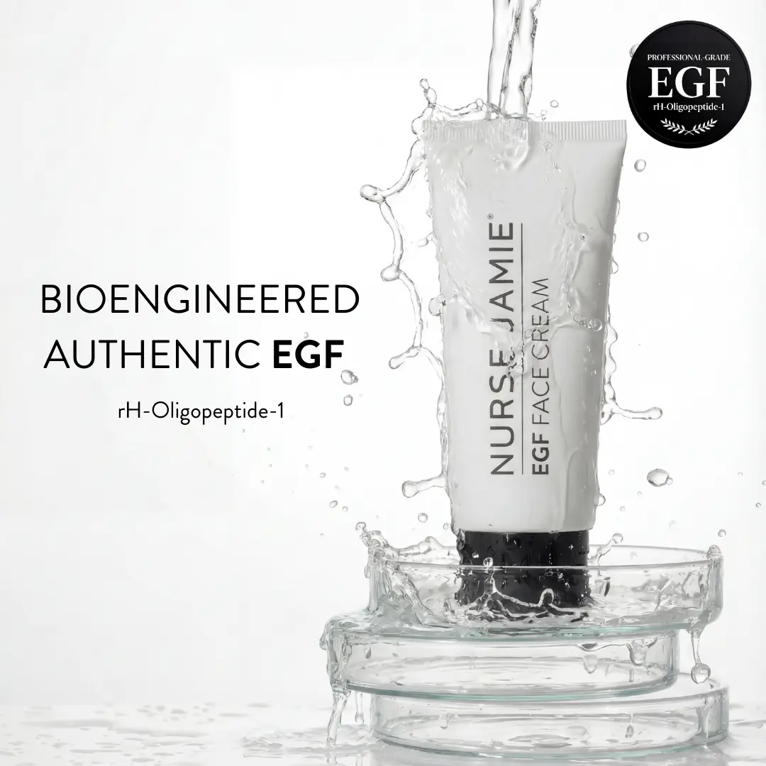 Nurse Jamie EGF Face Cream - Moisturizing Growth Factor Cream for Skin Repair and Comfort