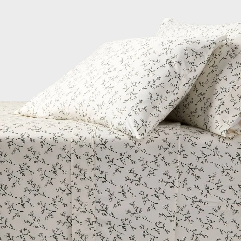 Threshold 400 Thread Count Holiday Performance Sheet Set - Bedroom Bedding Threshold 400 Thread Count Holiday Performance Sheet Set - Bedroom Bedding