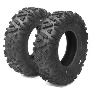 GARVEE Set of 2 26x9x12 6PR ATV All-Terrain Tires with Puncture and Abrasion Resistance, Featuring Optimum Grip Pattern for Enhanced Off-Road Handling and Durability