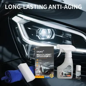 Headlight Cleaner – Restore Headlights to Like-New Condition, Remove Yellowing & Haze – No Power Tools Needed – Long-Lasting, Clear Results!