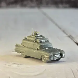 12mm N scale Resin Printed Ghostbuster-Style Ecto Car – Vehicle Diorama, doll houses, scale modelers, camera props, scene building