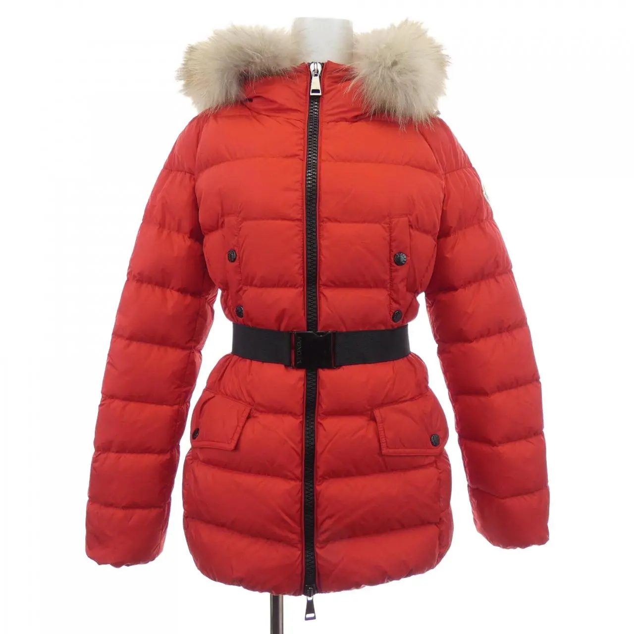 Pre-owned MONCLER Nylon Small Leather Goods CLION Down Jacket