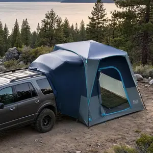 SUV Tent Weather Resistant Portable for Car SUV Van Camping, Includes Rainfly and Storage Bag