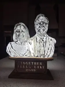 Custom 3D Printed Display Bust - Unique Design for Art Collectibles & Decor - Personalized 3D Printed Display Piece for Museums Galleries & Personal Collections