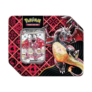 Charizard Paldean Fates Tin