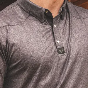 Verxil Western Pearl Snap Polo - Floral Black New Arrival