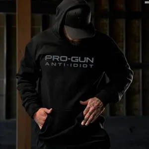 Pro-Gun Anti-Idiot T-Shirt, Sweatshirt & Hoodie – 2A Patriot Apparel for Men T-shirt, Hoodie and Sweatshirt 5 Print Tee