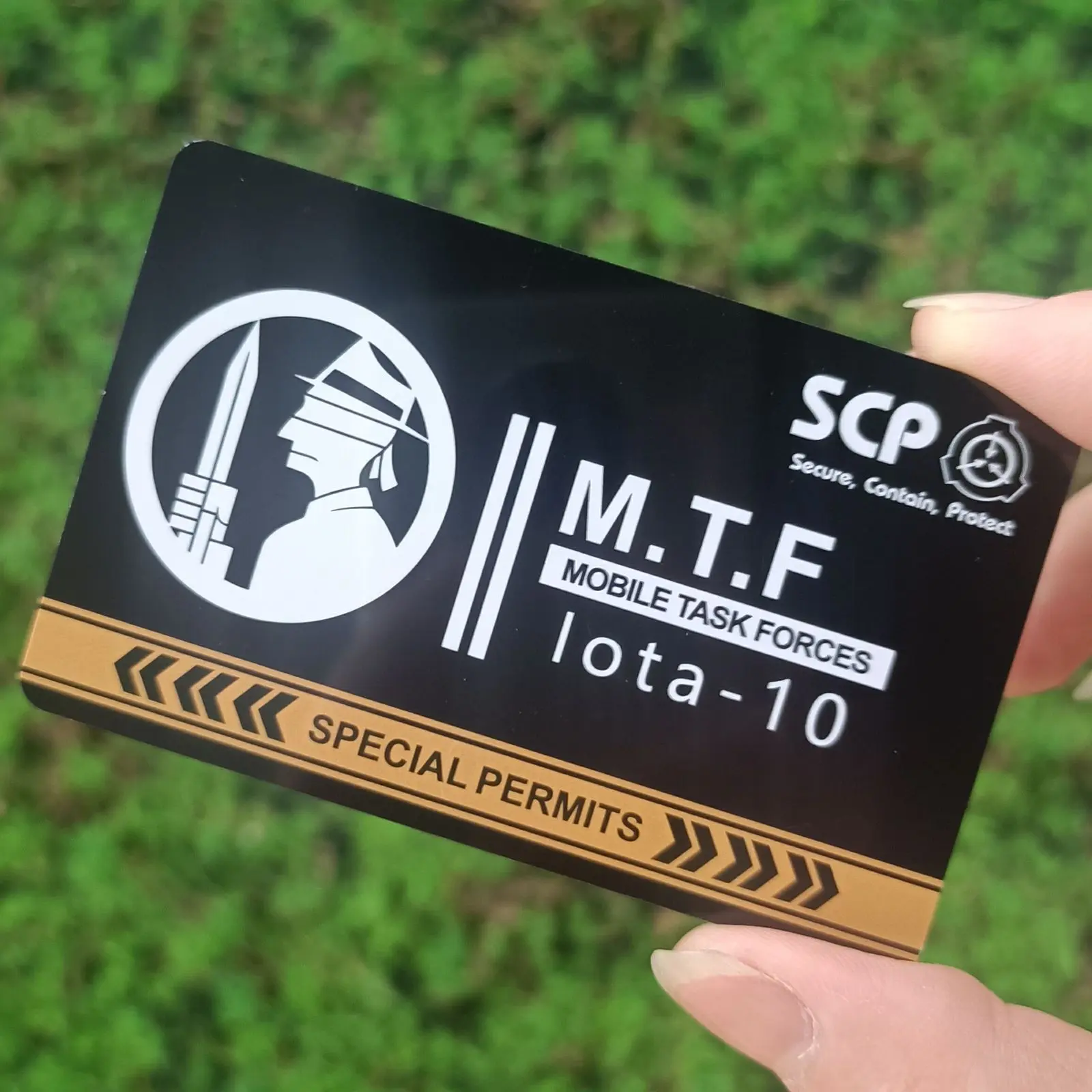 Scp Foundation Mobile Task Forces Card Set, Lambda-12 Lota-10 Mu-4 Mu ...