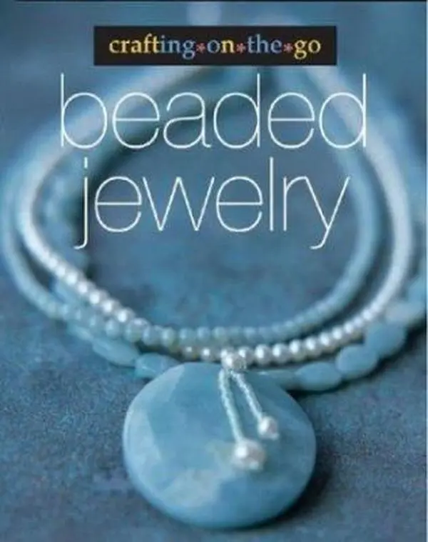 Used Hardcover Book - Crafting on the Go: Beaded Jewelry Guide with Beading Tools, Charms, Bracelets & Cuff Designs (English)