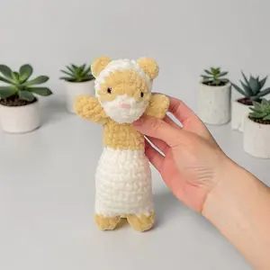 Ferret Plush – Handmade Crochet Cuties Full of Personality