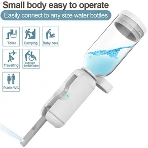 Electric Portable Bidet Handheld Battery,Bidet Handheld Water Sprayer Portable Rechargeable Battery Powered