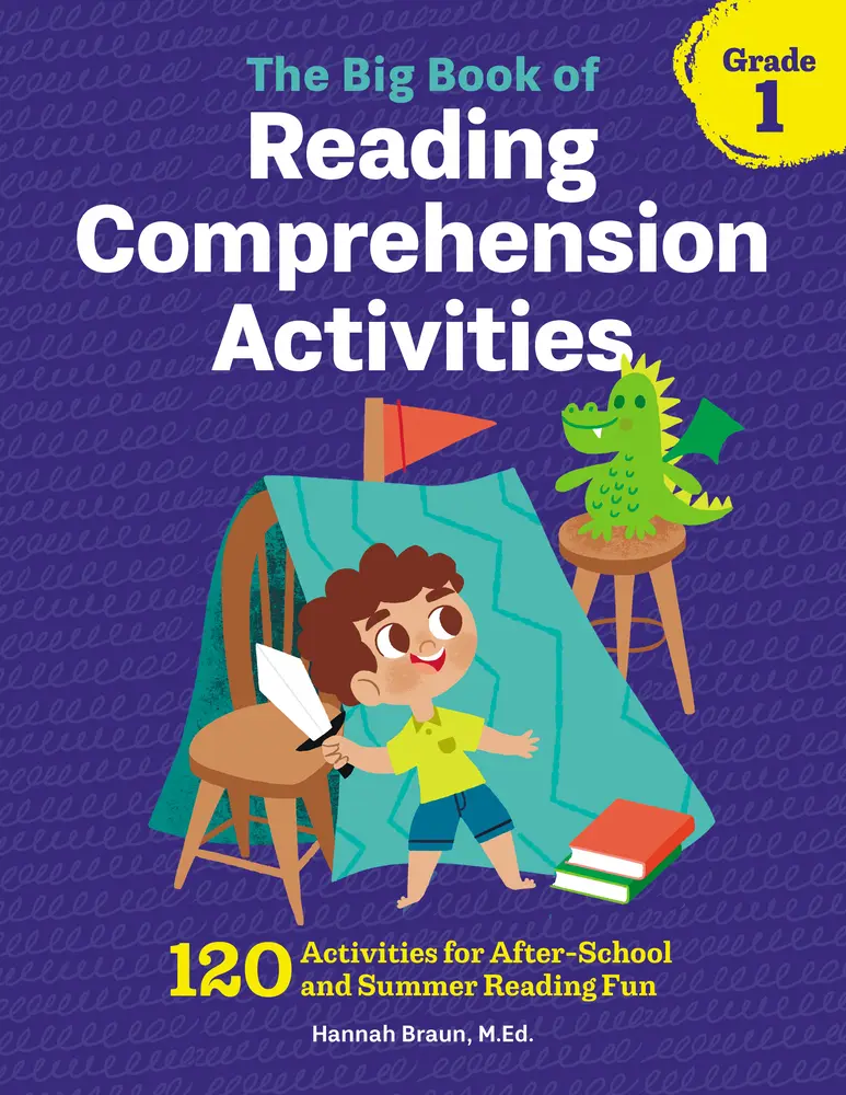 USED Book - The Big Book of Reading Comprehension Activities, Grade 1: 120 Activities for After-School and Summer Reading Fun by Braun, Hannah, M. Ed (Paperback) - english