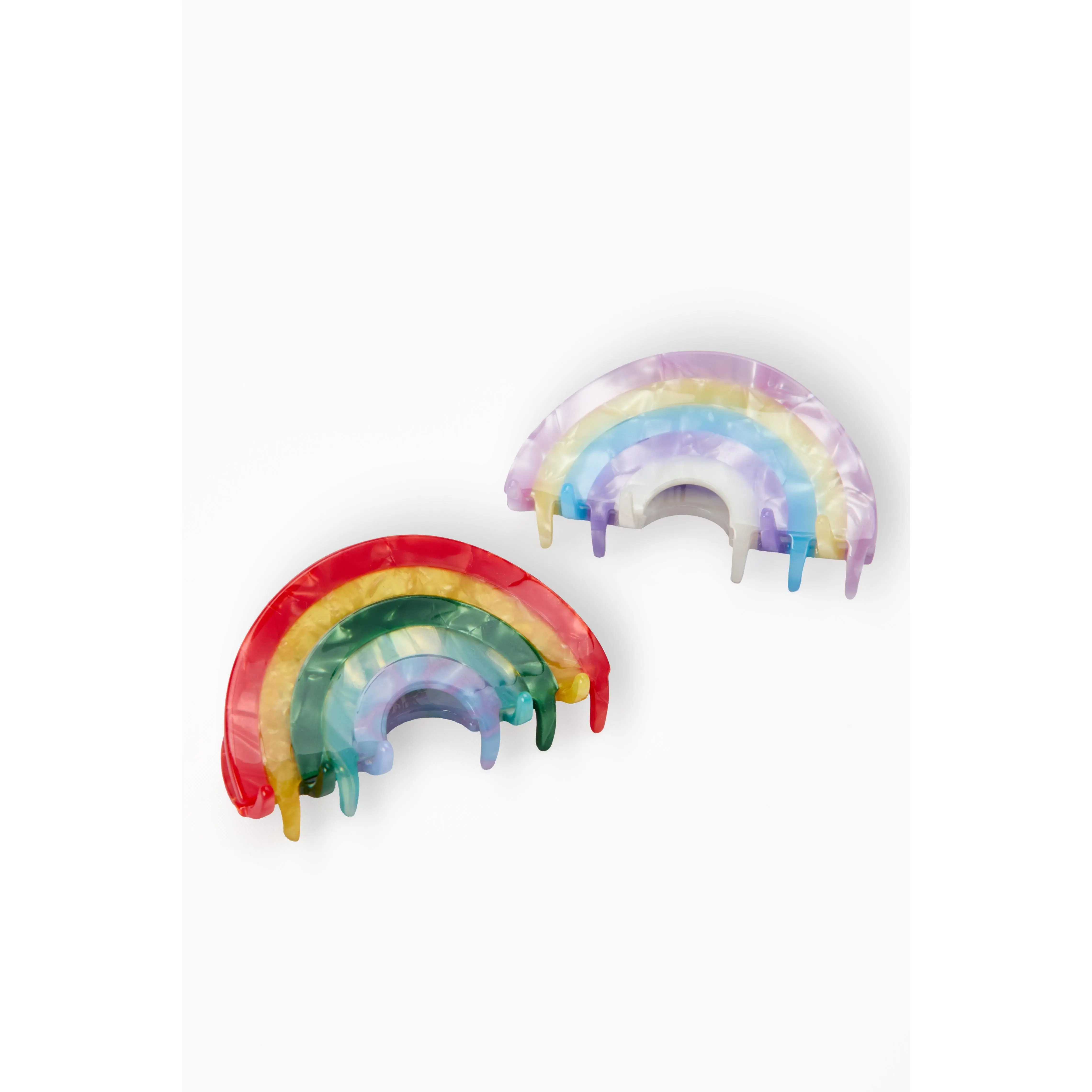 Rainbow Claw Clip