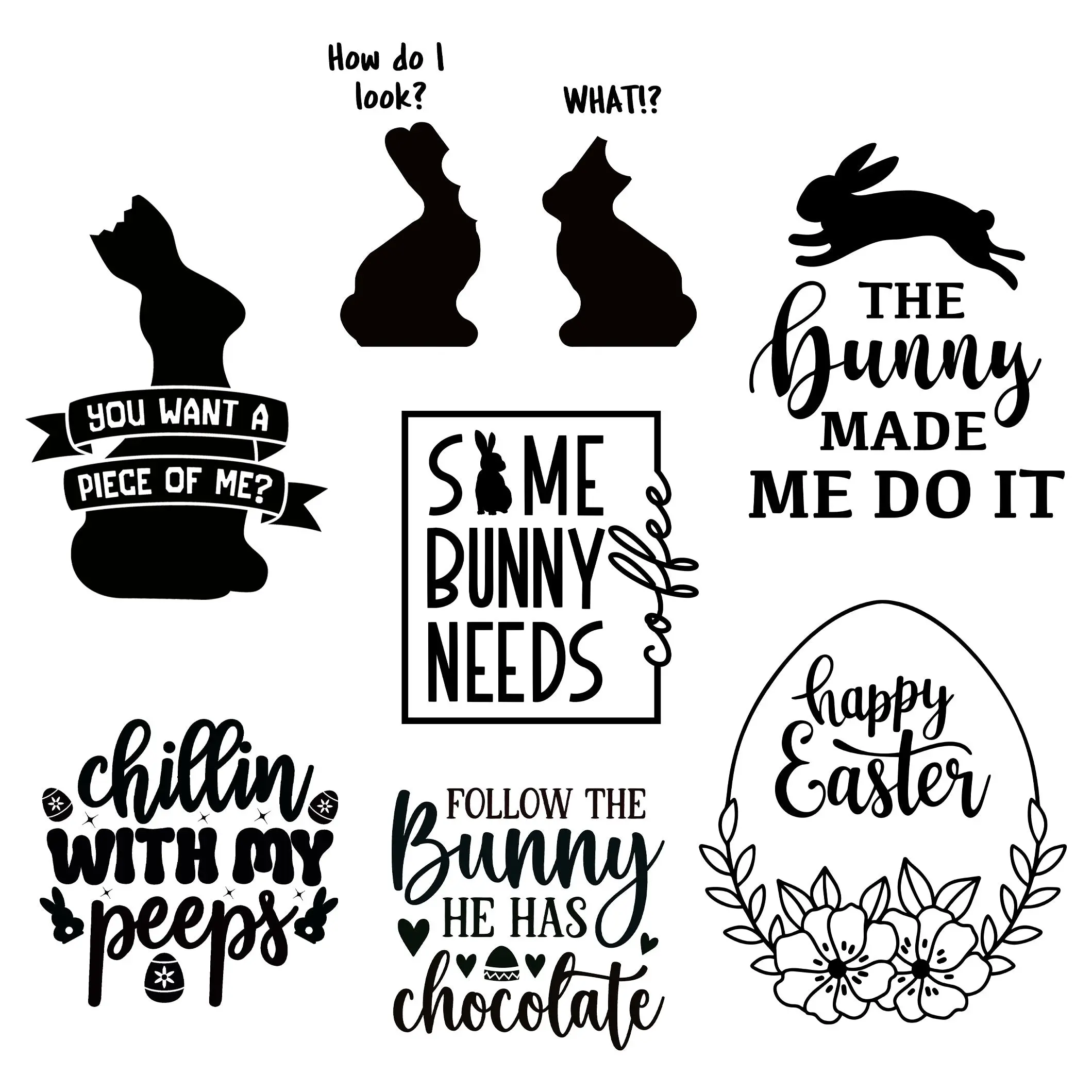 Easter Laser Engraved Sleeves