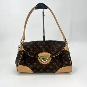Pre-owned Louis Vuitton Monogram  Top Handle Bag LV Beverly Medium Brown Shoulder Bag