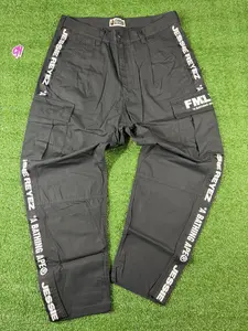 Bape X Jessie Reyez 6 Pocket Black Cargo Pants Size Small