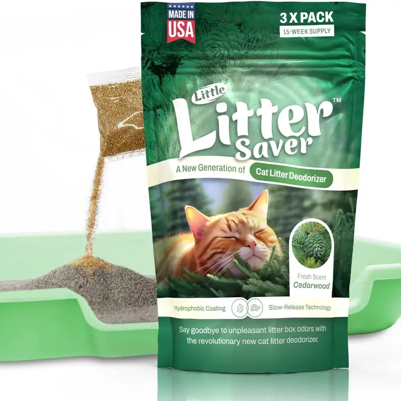 Little Litter Saver | a New Kind of Area Deodorizer for Litter Box