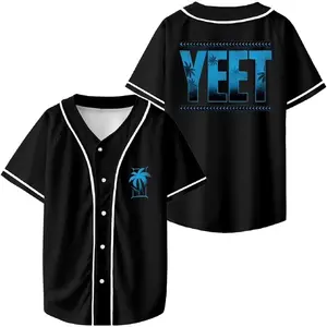 Jey Uso YEET 3D Baseball Jersey Wrestling Fan Shirt HY1682