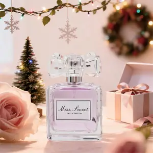 Women's Sweet Floral Scent Perfume hair&body mist Eau de Parfum Bergamot&Peach&Rose &Patchouli Notes for Enhanced Attractiveness  Charm luxurylong lasting elegant daily fragrance