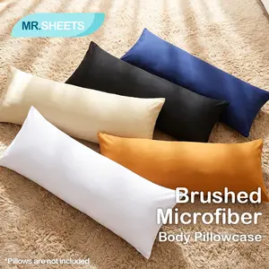 [Memorial Day Sale]NTBAY Brushed Microfiber Body Pillowcase – Soft Body Pillow Cover with Envelope Closure, Wrinkle-Free & Easy Care