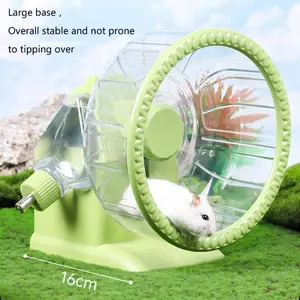 Adjustable Hamster Exercise Wheel🐹🎡| 4-in-1 Activity Center with Silent Spinner & Climbing Disks| Cage Attachment for Mental & Physical Enrichment