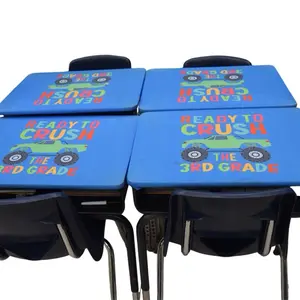 Ready to Crush the THIRD Grade Cover for Classroom Decoration by Desk Hugz. Enhance Your Teaching Space with Style Perfect for back to school