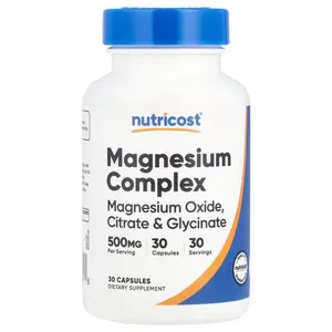 Nutricost Magnesium Complex, 500 mg, 30 Capsules