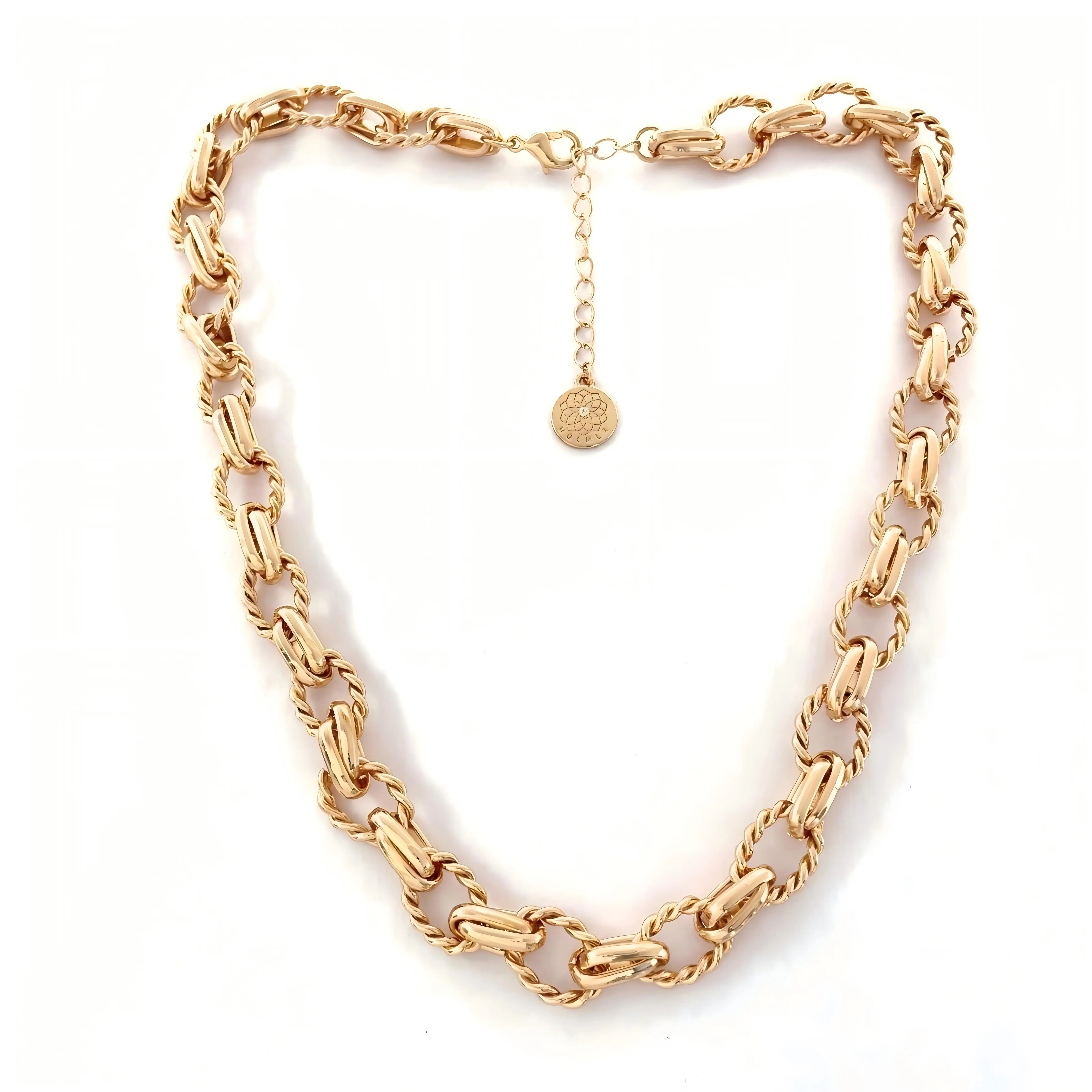 Women's Cuban Link Design Exaggerated Chain Collarbone Choker - Trendy Ins-Style High-End Versatile Non-Tarnish Exquisite Costume Jewelry Gift, Cuban Link Choker