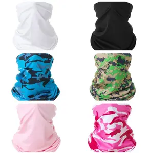 Neck Gaiter Bandana Face Mask Summer UV Protection Cooling Breathable Face Mask Neck Scarf Balaclava for Men Women