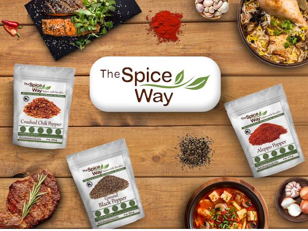 The Spice Way Premium Pure Cayenne Pepper - 100% Hot Red Pepper Spicy Chili Flakes - Add Flavor to your dishes with our spicy powder Season Heat Cooking