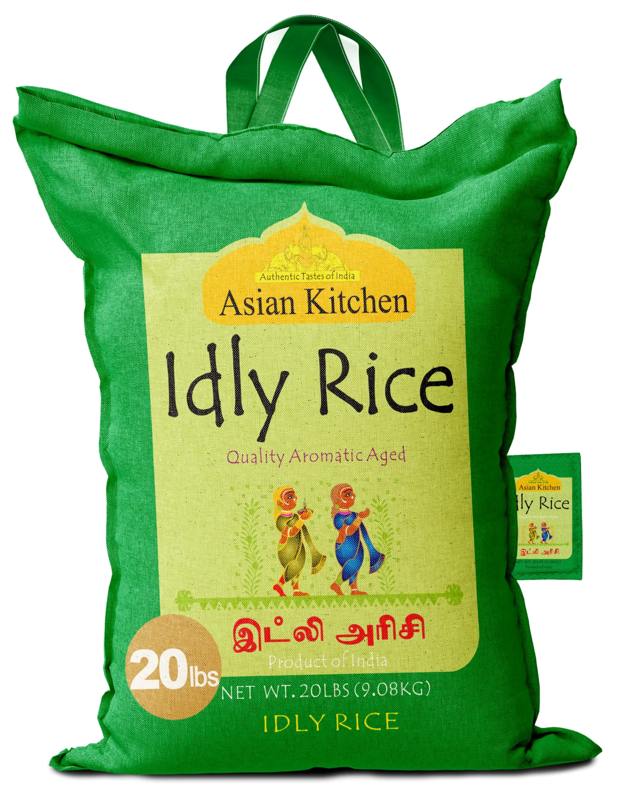 Asian Kitchen Idly Rice - 20lbs (9.08kg) - Rani Brand Authentic Indian Products