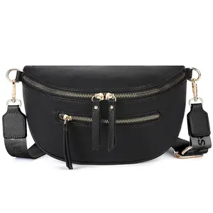 Montana West Crossbody Bags Bum Bag for Women Girls Large Sling Bag with Adjustable Strap and Coin Purse