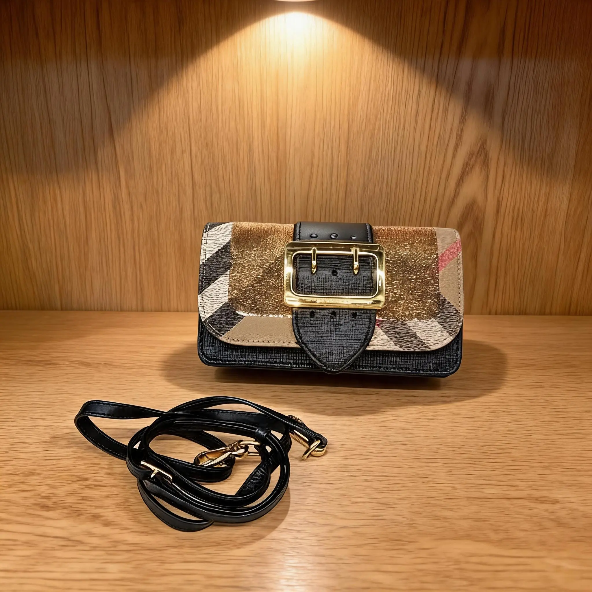 Pre-owned BURBERRY Leather Shoulder Bag I0707590710