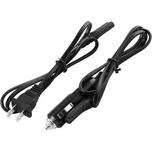 Power Cord for Electric Lunch Box, 12/24v for  Use, 110v for  Office Use, Lunch Box  Heater Plug, Portable Electric Lunch Box Replaceable Power Cord