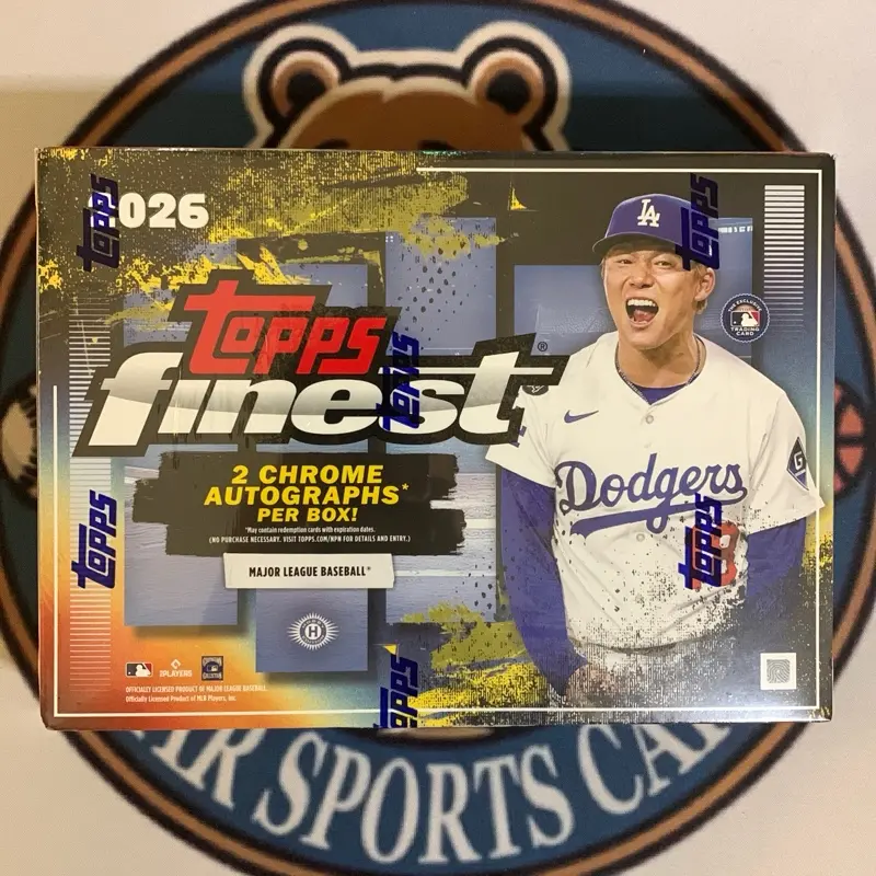 1 PACK - 2026 Topps Finest Baseball Hobby Pack