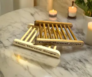 Wooden Soap Ladder – All-Natural Draining Soap Dish