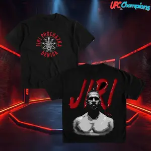 Jiří Procházka UFC 327 Miami Tee, Fight Night MMA Fighter Shirt, Fatality Graphic Tee, UFC Streetwear Apparel, Gym Training Wear, Combat Sports Fan Gift