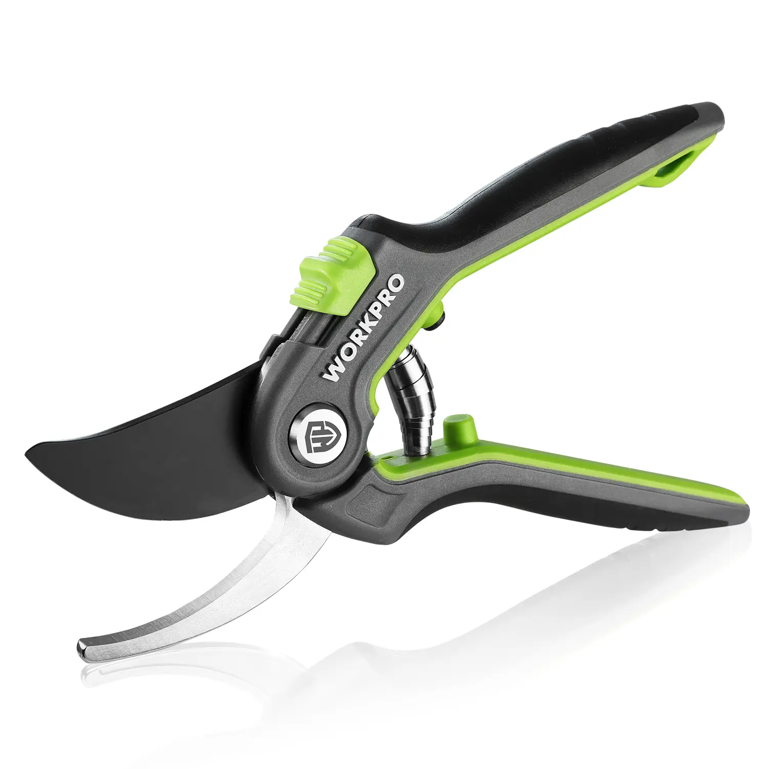 WORKPRO Pruning Shears, Garden Clippers with SK5 Steel Blades, Professional Hand Pruners with Ergonomic Handle