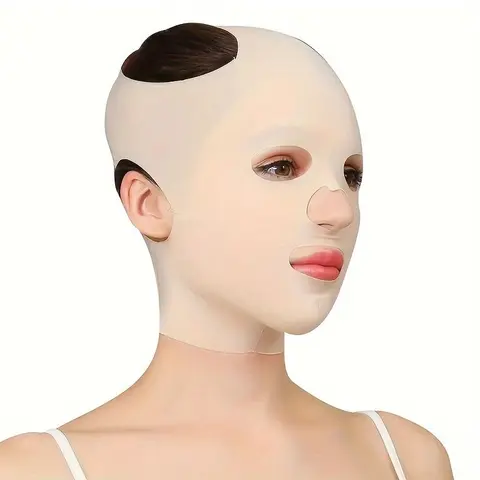 Sleeping Face Lifting Band, V-Shape Tightening Tape, Chin Lift, Nasolabial Fold Improvement, Thin Face Sculpting, Half Face Support, Facial Care Tools