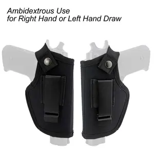 New nylon gun model holster - Outdoor tactical stealth holster, universal size for both left and right waist use.