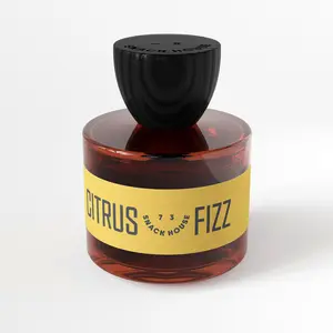 SNACK HOUSE Citrus Fizz Eau de Parfum, Unisex 100 ml Perfume with Balanced Projection & Skin-Close Wear - Long-Lasting Citrus, Green Floral & Cedar Musk Scent